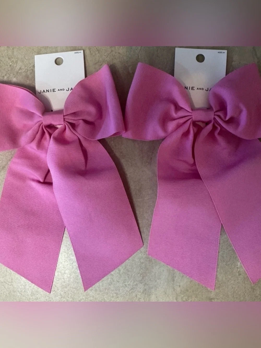 Janie and Jack Bow Barrettes (2)